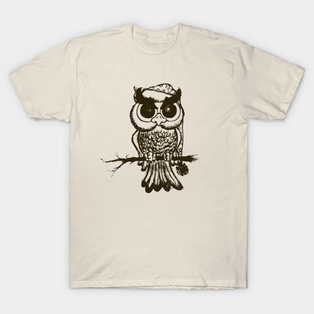 owl T-Shirt by mangulica